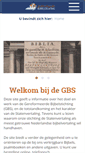 Mobile Screenshot of gbs.nl