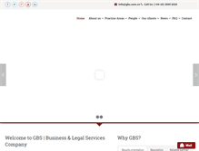 Tablet Screenshot of gbs.com.vn